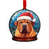 Shar Pei Snow Globe Decoration